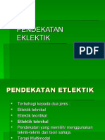 Pendekatan Etlektik