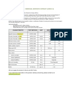 Rubber Process Oil - Residual Aromatic Extract (Exdo-4) Description