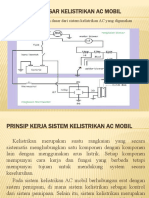 Rangkaian Dasar Kelistrikan AC Mobil