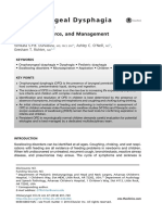 Oropharyngealdysphagia Inchildren: Mechanism, Source, and Management