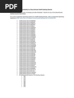 Windows 7 Compatibility For Intel Desktop Boards