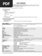 AAA LINUX Syntax and Notes