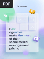 How Agencies Make The Most of Their Social Media Management Pricing