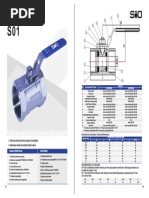 1 Piece Stainless Steel Ball Valve