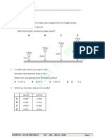 Kinematics Questions