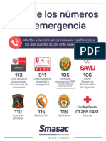 Números de Emergencia A4