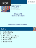 Nuclear Reactions: William L Masterton Cecile N. Hurley Edward J. Neth