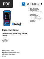 Instruction Manual: Temperature Measuring Device Tmd9