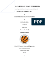 Forensic Analysis On Image Temperring