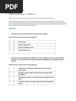 Sap Education: Sample Questions: C - Tadm55 A - 75