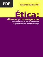 Ricardo Maliandi - Etica - Conceptos y Problemas-Editorial Biblos (1991)