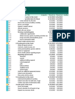 Event Planning Worksheet