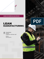 Manufacturing: Curso de Especialización en