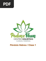 Pendulo Hebreo Clase 1