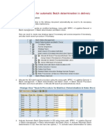 Automatic Batch Determination in Delivery