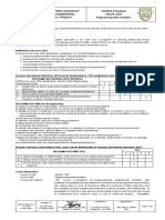 Central Philippine University College of Engineering Course Syllabus Emath 1202 Engineering Data Analysis