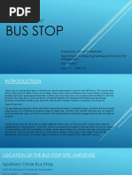 Bus Stop: A Presentation About