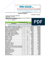 Facture Detailler 160 BASSIN 30