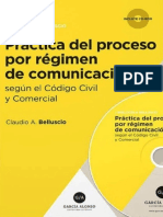 Practica Del Proceso Por Regime - Claudio A. Belluscio