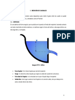 Tema VI. Medición de Caudales