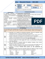 ?diciembre - 5to Grado Español (2021-2022)