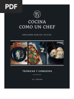 Cocina Como Un Chef. Descubre Nuevos Trucos.