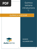 Semana Intro 1 - Química Nuclear