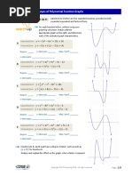 2.4 - Further Analysis of Polynomial Functions Math 30-1