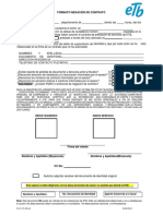 Formato Etb Robo de Identidad