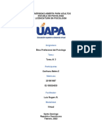 Etica Profesional Del Psicologo. Tarea 3