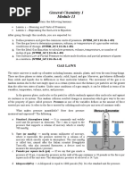 General Chemistry 1 Module 11 PDF