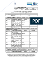 FGPR - 022 - 06 - Documentación de Requisitos