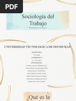 Sociología Del Trabajo Grupo 3