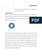 Heat Exchanger: Equivalent Diameter