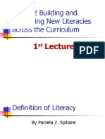 1 New Literacies Definition of Literacy