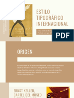 Estilo Tipográfico Internacional