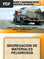 Segregacion y Seguridad - Sutran 2021