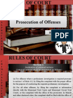 Prosecution of Offenses: RULE 110