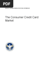 CFPB Consumer Credit Card Market Report 2021