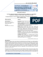 To Study The Development of Pressure Sores in Chronically Bed Ridden Patients in A Teritary Care Centre: Observational Study