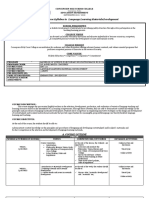 Syllabus in Language Learning Materials Developmentt