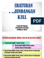 Peraturan Perundangan & K3 Listrik