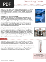 Thermal Energy Reading