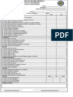 Check List Kubota-Montacargas