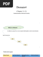 Domain4: (Chapter 11,12)