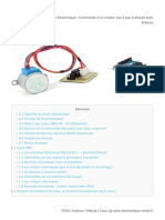 Projet Électronique - Commande D&rsquo Un Moteur Pas À Pas 4 Phases Avec Arduino