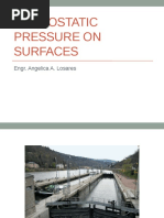 Hydrostatic Pressure On Surfaces: Engr. Angelica A. Losares