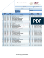 Calificaciones 6to Semestre