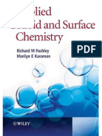 Applied Colloid and Surface Chemistry