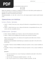 Matrices - GeoGebra Manual